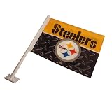 Pittsburgh Steelers Car Flag