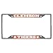 FANMATS 14850 Clemson Tigers Chrome Metal License Plate Frame, Team Colors, 6.25in x 12.25in