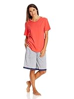 Intimalia Pijama Corto (Coral / Gris)