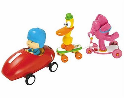 Childrens Toyshop  Toys : Pocoyo Vehicle Set