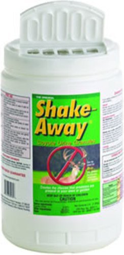 Buy Shake Away 3# Deer Repellent Granules Coyote Urine #3003503 online at Discounted New and Used prices. Delivered to your door with Off-The-Bookshelf.