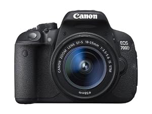 Canon EOS 700D Digital SLR Camera - (EF-S 18-55mm f/3.5-5.6 IS STM Lens, 18MP, CMOS Sensor) 3 inch LCD