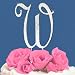 Monogram Wedding Cake Topper Letter with Crystals - 1 Large Letter