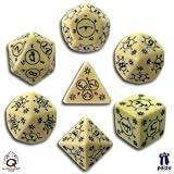 Q-Workshop Polyhedral 7-Die Set: Pathfinder: Pathfinder Rise of Runelords Dice