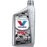 Valvoline 822347 VR1 SAE 20W-50 Racing Motor Oil - 1 Quart Bottle, (Case of 6)