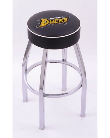 Anaheim Ducks Single-Ring Swivel Bar Stool