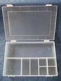 Sortimentskasten PP transparent 8 Faecher