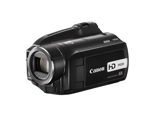 Canon AVCHD Camcorder HG20 (60 GB, Dual Flash Memory, 6,9 cm (2,7 Zoll) Display, 12-fach optischer Zoom) schwarz