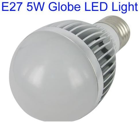 3 Pack High Power E27 5W Warm White LED Light AC 85V ~ 265V Input Energy Saving LED Bulb Light Replacement