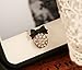 Big Mango Cute Black Bow Round Iphone Home Return Key Button Sticker / Cell Phone Charms for Apple Iphone 5 5s 5c Iphone 4 4s Ipod Touch Ipad 2 iPad 3 iPad 4 iPad Air Tablet Replace Replacement