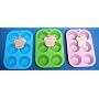 Silicon Muffin / Cake Cup Pan 6-Cup [Diameter 5.5cm cup] (KC0029)