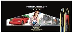 24 Color Double End Marker Set Prismacolor Premier 1-Box Set