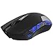 Pulison(TM) E-3lue Mazer II 6D 1800 DPI Blue LED 2.4GHz Wireless Gaming Mouse