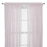 Review Genertec  / Simply Shabby Chic™ Voile Window Panel Pair - Pink (84x120