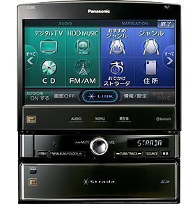 パナソニック 7V型ワイドVGAインダッシュ地デジTV/AVシステムDVD /CD内蔵HDDカーナビステーション CN-HX1000D