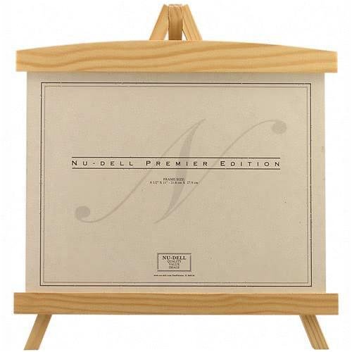NUD15200 Desktop Easel Frame, for Certificate, 8-1/2x11, Oak