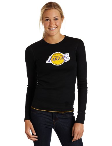 Majestic Threads Los Angeles Lakers Baby Thermal, Small, Black