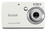 Kodak EasyShare Mini M200 Digitalkamera (10 Megapixel, 3-fach opt. Weitwinkelzoom, 6,3 cm (2,5 Zoll) Display) weiß