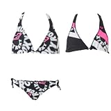 Roxy Logo A Gogo North Shore Reversible Bikini - Little Girls'