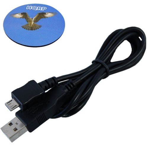 HQRP USB to micro USB Cable / USB Charging Cable for Asus Google Nexus 7 1st Gen / Google Nexus 7 FHD 2nd Gen 2013 ; Asus Google Nexus 10 Android Tablet PC plus HQRP Coaster