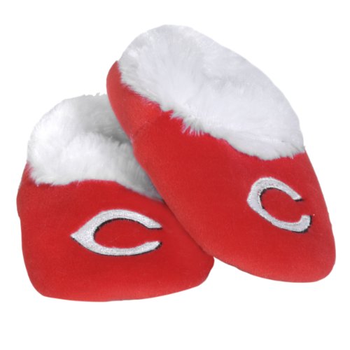 MLB Cincinnati Reds Baby Bootie Slippers