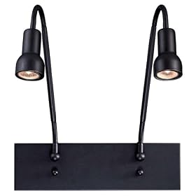 Save Your Marriage Sable Bronze Plug-In Wall Lamp by Kovacs