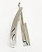 TOOGOO(R) Straight Barber Edge Steel Razors Folding Shaving Knife with 10pcs Blades for Men