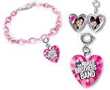 CHARM IT!��� Naked Brothers Band Heart Locket Charm & Bracelet Set