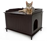 Designer Catbox Litter Box Enclosure in Espresso
