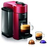 Nespresso GCC1-US-RE-NE VertuoLine Evoluo Coffee and Espresso Maker, Red