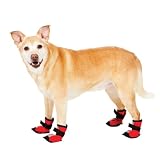 Fashion Pet Red Essential Dog Boots Large