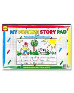 Childrens Toyshop  Toys : Picture Story Pad-12X18