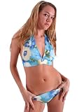 SeXy Bikini Halter Swimsuit Ujena Tropical Small XS