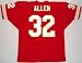 Marcus Allen Autographed Red Custom Jersey