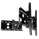 DigiTV Digital Plasma and LCD TV Articulating Arm Tilting Wall Mount. Universal Design for 34" to 56" Displays (Black)