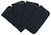 4 Pack Faux Leather Eyeglass Slip Cases In Navy Gray Black Burgundy Hunter Green