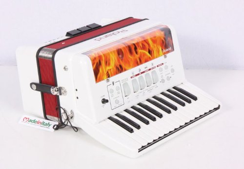 Roland FR-1 V-Accordion Piano or Button Type White 886830102479 On Sale