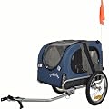 Doggyhut Medium Hundefahrradanh�nger Hundeanh�nger Hundetransporter BLAU 10115-02