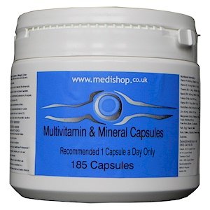 Multivitamin + Mineral 185 Capsules