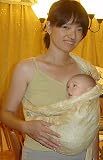 Lite-on-Shoulder Ring-pouch hybrid Baby Sling(Jacqueline)