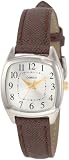 Timex Women`s C3C63330 Carriage Silver Cushion Shaped Case Watch