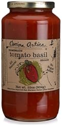 Cucina Antica Tomato Basil Sauce, 32-Ounce Jars (Pack of 6)