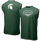 Nike Michigan State Spartans Green Basketball Sleeveless T-shirt
