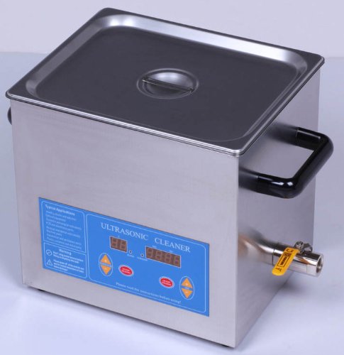 Commercial Grade 9 Liters 540 Watts HEATED ULTRASONIC CLEANER