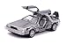 Jada Back to The Future Part II 1:24 Time Machine Die-cast Car Light Up Feature, Toys for Kids and Adults