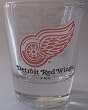 NHL Hockey Detroit Red Wings Shot Glass
