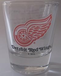 NHL Hockey Detroit Red Wings Shot Glass