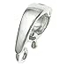 2 pcs .925 Bright Sterling Silver Changeable Pendant Clasp Bail Connector / Findings/ Bright