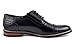 Bruno HOMME MODA ITALY PRINCE Men's Classic Modern Oxford Wingtip Lace Dress Shoes,PRINCE-5-BLACK,11 D(M) US