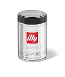 Produkt-Bild: illy Espresso ganze Bohne, dunkle R&ouml;stung, Dose mit silber / schwarzem Deckel,  250g